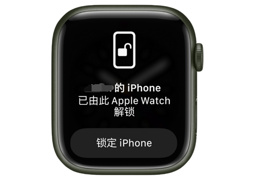 加茂镇苹果手机维修分享用 AppleWatch 解锁配备面容 ID 的 iPhone方法 