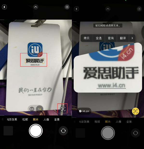 加茂镇苹果手机维修分享升级iOS 16后如何通过相机翻译文本 