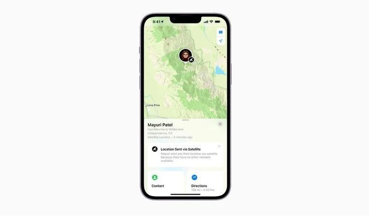 加茂镇苹果14维修分享iPhone14系列中 FindMy功能通过卫星分享位置方法教程 